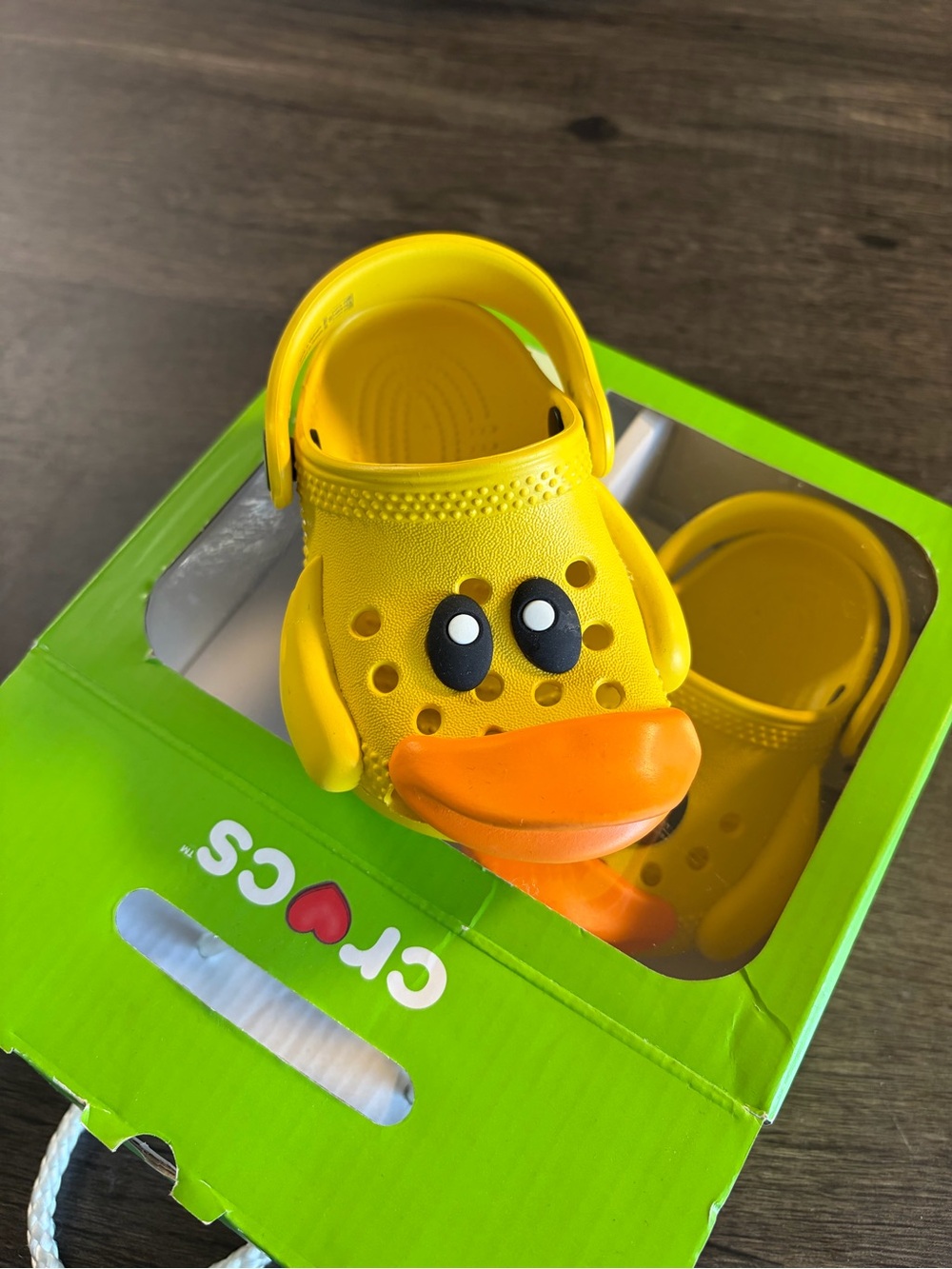 Limited Edition Infant Rubber Ducky Crocs